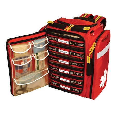 Mobileaid XL 200 EMS Medical Responder Backpack Kit 31425